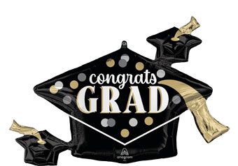 Graduation Balloon - 3-Pack - Image 1