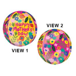 Mother's Day Floral Foil Balloon 16 Inch - Image 1