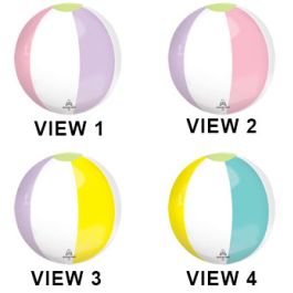Pastel Beach Club ORBZ Balloons 16 Inch - Set of 4 - Image 1