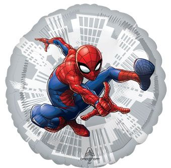 Spider-Man Balloons - 5-Pack - Image 1