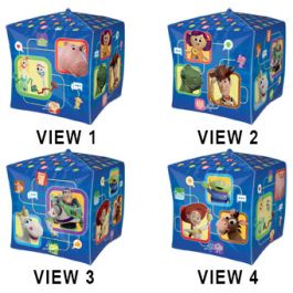 Toy Story Cubez Balloon 18 Inch Foil - 1 Pack - Image 1