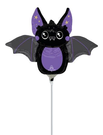 Twilight Bat Foil Balloon - Halloween Decoration - Image 1