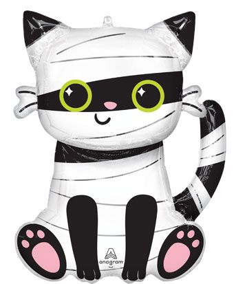 Kitty Mummy Balloon 28 Inch Foil - Perfect Party Decoration - Image 1