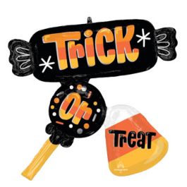 Trick or Treat Spooky Delight Foil Balloon 30 Inch - Image 1