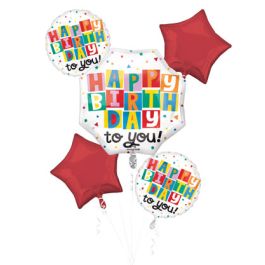 Happy Birthday to You Balloon Bouquet - 1 Unit - Image 1