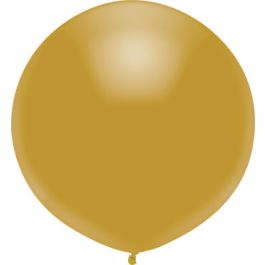 Funsational Gold Latex Balloons 17 Inch - 50-Pack - Image 1