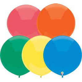 17 Inch Primary Color Balloons - Pack of 50 - Image 1