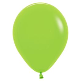 Neon Green Latex Balloons 5 Inch - 100-Pack - Image 1