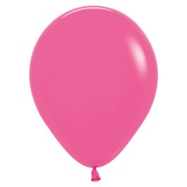 Neon Magenta Latex Balloons 5 Inch - 100-Count Bulk Pack - Image 1