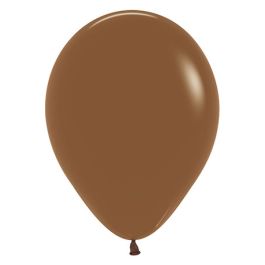 Coffee Brown Latex Balloons 5 Inch - 100 Count Bulk Pack - Image 1