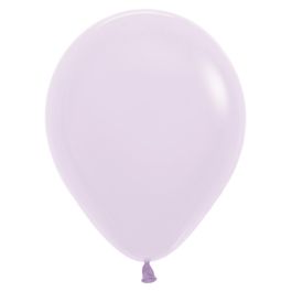 Lilac Latex Balloons 5 Inch Round - 100 Count Bulk Pack - Image 1