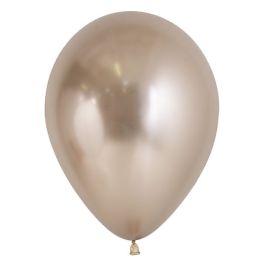Champagne Latex Balloons 5 Inch - 100-Pack - Image 1