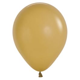Latte Latex Balloons 5 Inch Round - 100-Count Bulk Pack - Image 1