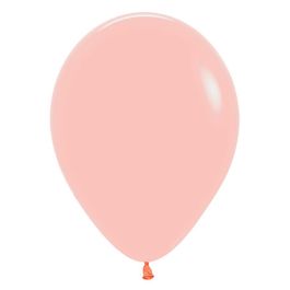 Pastel Pink Latex Balloons 5 Inch Round - 100 Count - Image 1