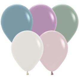 Pastel Dusk Latex Balloons 5 Inch - 100-Pack - Image 1