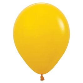 Honey Yellow Latex Balloons 5 Inch - 100-Pack - Image 1