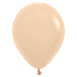 Pastel Peach Balloons 5 Inch - 100 Count Bulk Pack - Image 1