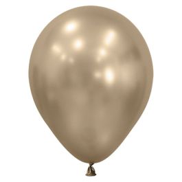Silk Gold Dust Latex Balloons 5 Inch - 100-Pack - Image 1