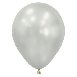 Oyster White Latex Balloons 5 Inch Round - 100-Pack Bulk - Image 1