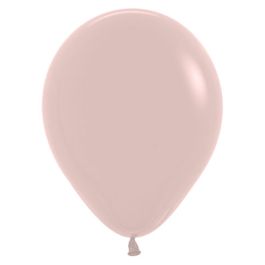 Creamy Blush Latex Balloons 5 Inch - 100-Count Pack - Image 1
