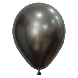 Midnight Grey Balloon 5 Inch - 100 Count Bulk Pack - Image 1