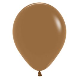 Mocha Balloons 5 Inch Round - 100 Count Pack - Image 1