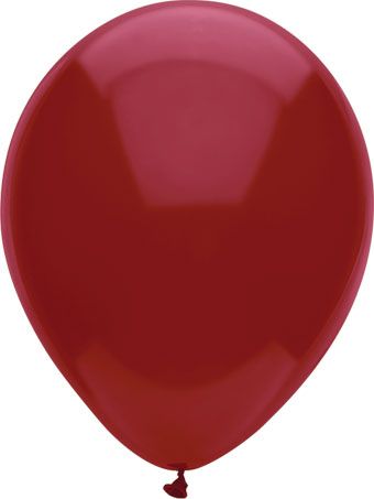 Burgundy Balloons - 5-Pack - Image 1