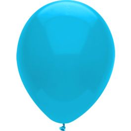 Robin's Egg Blue Latex Balloons 7 Inch - 50-Pack - Image 1