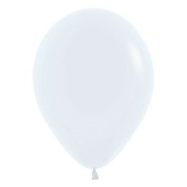 White Balloons 11 Inch Round Shape - 25 Count Latex Party Pack - Image 1