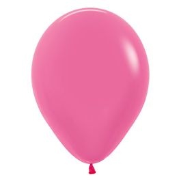 Neon Magenta Latex Balloons 11 Inch - 100-Pack Bulk - Image 1