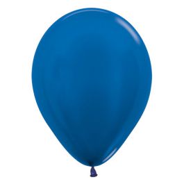 Blue Latex Balloons 11 Inch - 100-Pack Bulk Supply - Image 1