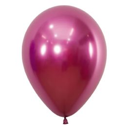 Fuchsia Latex Balloons 11 Inch - 50-Pack - Image 1
