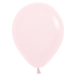 Pastel Matte Pink Latex Balloons 11 Inch - 100-Pack - Image 1