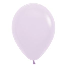 Pastel Lilac Balloons 11 Inch - 100-Count Latex Balloon Pack - Image 1