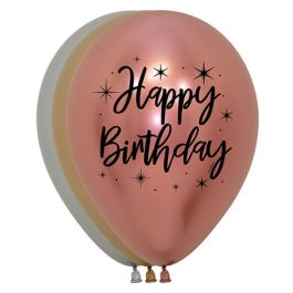 Happy Birthday Balloons 11 Inch - 50-Count Assortment - Image 1
