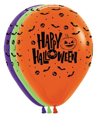 Halloween Balloons - Bag of 50 - Image 1