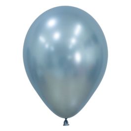 Arctic Blue Latex Balloons 11 Inch - 50-Pack - Image 1