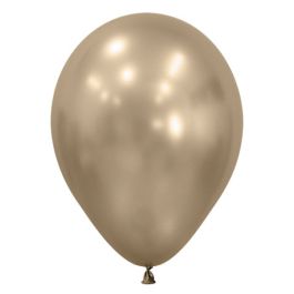 Champagne Gold Balloons 11 Inch - 50-Pack Bulk - Image 1