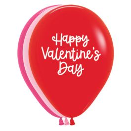 Red Valentine's Day Latex Balloons 11 Inch - 50-Pack - Image 1