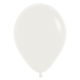 Almond White Balloons 11 Inch Round - 100 Count Pack - Image 1