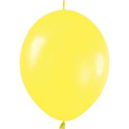 Fashion Yellow Latex Balloons 12 Inch - 50-Pack - Image 1