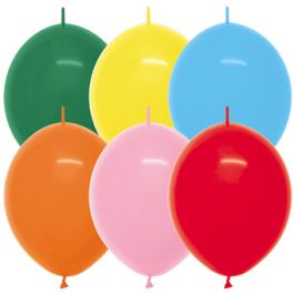 Assorted Color Latex Balloons 12 Inch - 50-Pack - Image 1