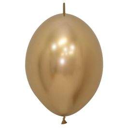 Gold Latex Balloons 12 Inch - 25 Count - Image 1