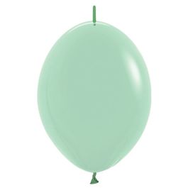 Pastel Green Balloons 6 Inch - 50-Pack - Image 1