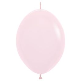 Pastel Pink Balloons 6 Inch Latex - 50 Count Pack - Image 1