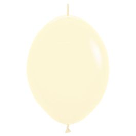 Pastel Matte Yellow Latex Balloons 6 Inch - 50-Pack - Image 1