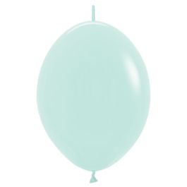 Pastel Green Balloons 6 Inch - 50 Count - Image 1