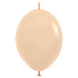 Malibu Peach Latex Balloons 12 Inch - 50-Pack - Image 1