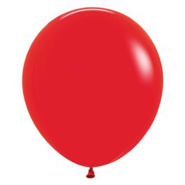 Fashion Red Latex Balloons 18 Inch - 25-Pack - Image 1