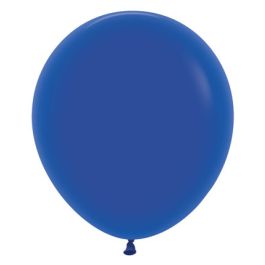 Royal Blue Latex Balloons 18 Inch - 25-Pack - Image 1